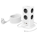 Cubenest PowerCube Extended USB A+C PD 20 W 1,5 m Type E grey
