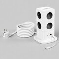 Cubenest PowerCube Extended USB A+C PD 20 W 1,5 m Type E grey