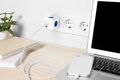 Cubenest PowerCube Original USB A+C PD 20 W Type E blue