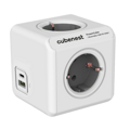 Cubenest PowerCube Rewirable USB A+C PD 20 W Type F grey