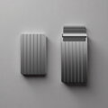 Cubenest Magnetic Aluminum Wallet WT02 Gray