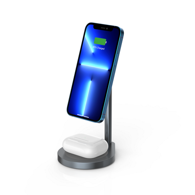CubeNest 2in1 Magnetic Wireless Charger S210