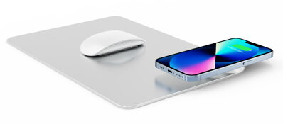 CubeNest Aluminium mouse pad with wireless charging S1M1