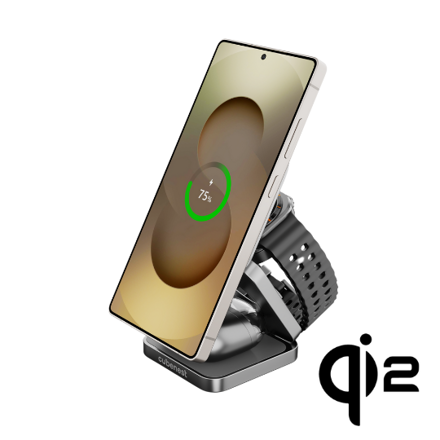 Cubenest Qi2 3in1 Foldable Magnetic Wireless Charger SQ312 Pro black