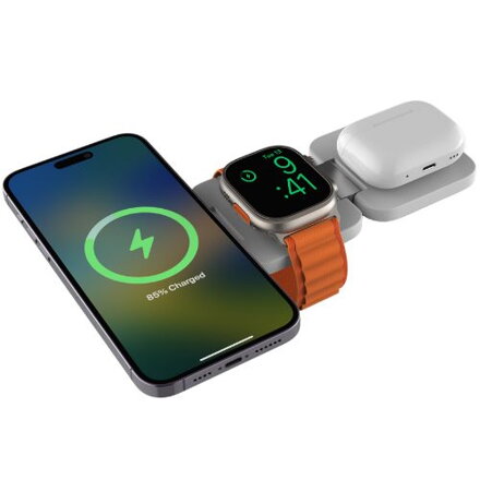 3 in 1 magnetische kabellose Ladegerät Powerbank für Apple Watch 7