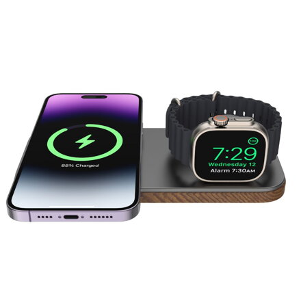 Cubenest 2in1 Magnetic Wireless Charger K200 grey