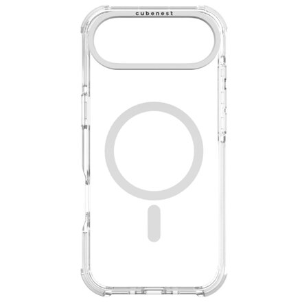 Cubenest iPhone 17 Air MagPro Strong Guard Case white
