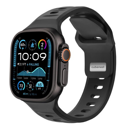 Apple Watch Premium Sports Band Black