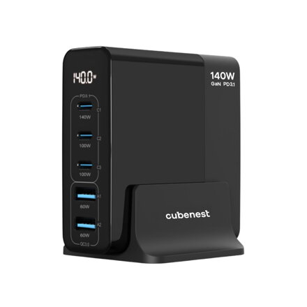 Cubenest PD GaN Adapter 140W S5D0