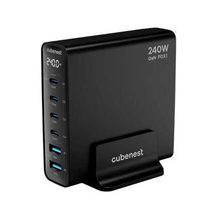 Cubenest PD GaN Adapter 240W S6D0