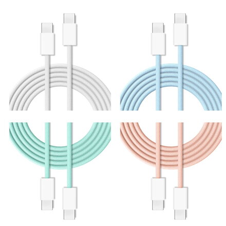 Cubenest USB-C/USB-C cable 60W 1m 4pcs