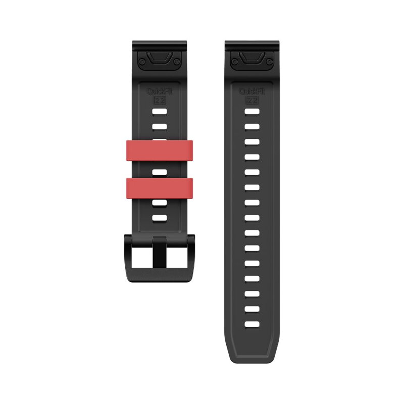 Garmin Watch Premium Sports Band Black/Orange