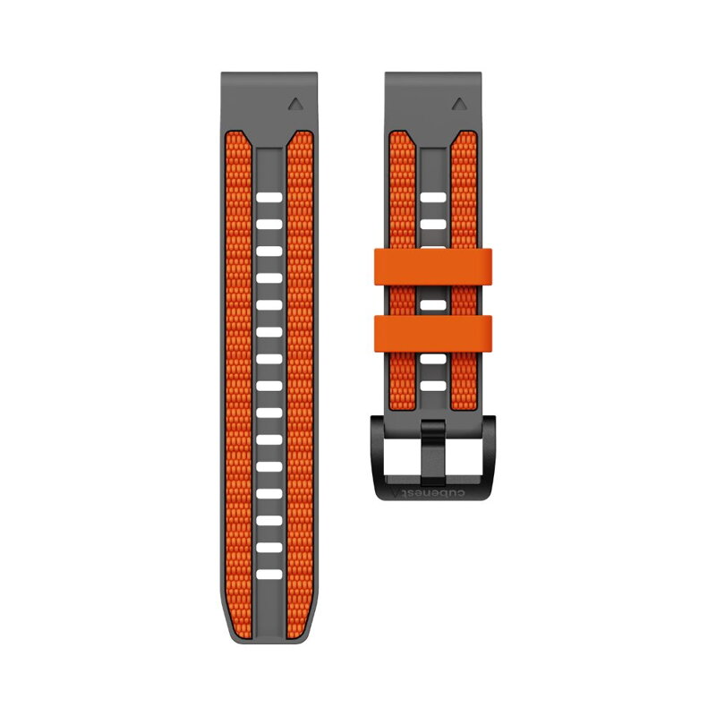 Garmin Watch Premium Sports Band Grey/Orange