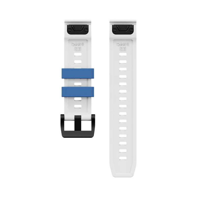 Garmin Watch Premium Sports Band White/Blue