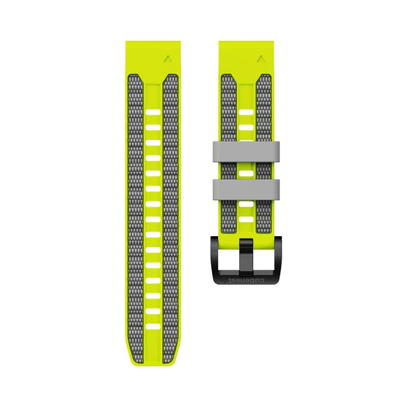 Garmin Watch Premium Sports Band Yellow/Grey