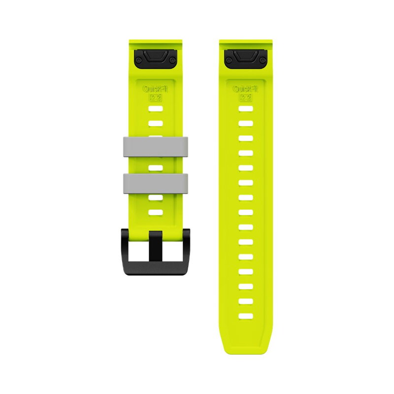 Garmin Watch Premium Sports Band Yellow/Grey