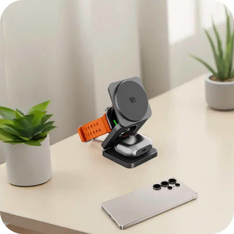 Qi2 3in1 MagSafe charger