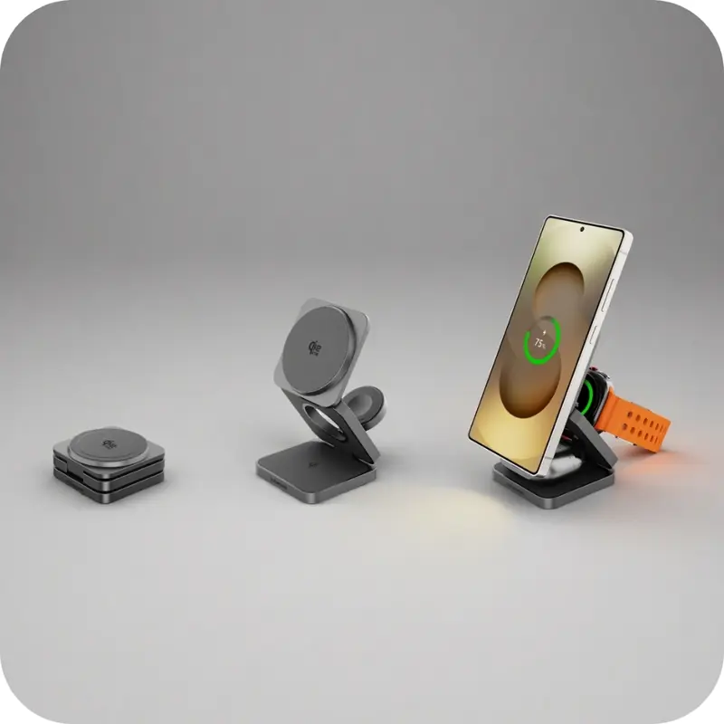 Qi2 3in1 MagSafe charger
