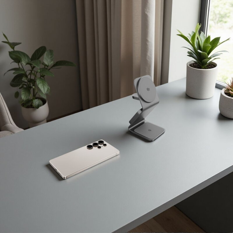 Cubenest Qi2.2 3in1 Magnetic Wireless Charger SQS314 Pro Samsung Watch