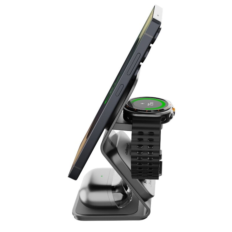 Cubenest Qi2.2 3in1 Magnetic Wireless Charger SQS314 Pro Samsung Watch