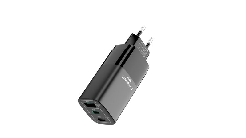 Cubenest PD GaN Adapter 65W S3D0 black