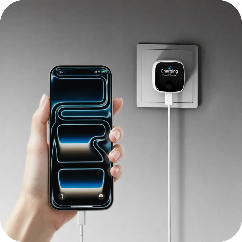 AI GaN charger 65W USB-C 65W AI GaN charger 65W USB-C 65W