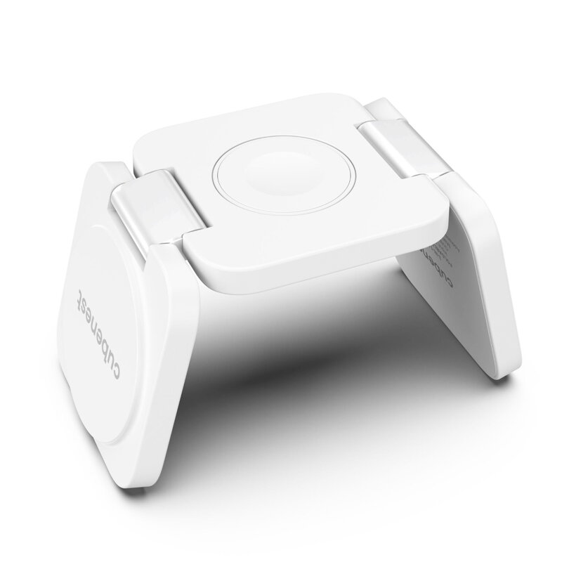 Cubenest 3in1 Foldable Magnetic Wireless Charger E310 white