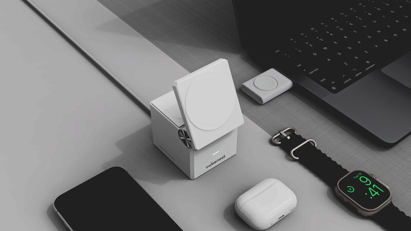 Cubenest 3in1 Magnetic Wireless Charger E311