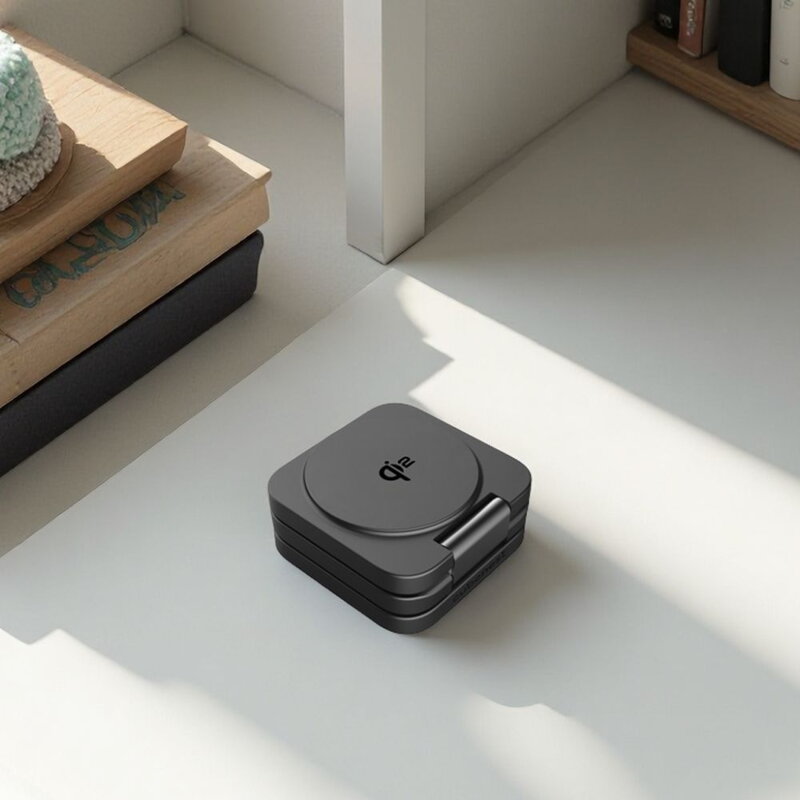 Cubenest Qi2 3in1 Foldable Magnetic Wireless Charger EQ310 grey