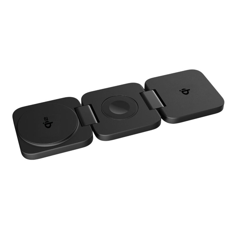 Cubenest Qi2 3in1 Foldable Magnetic Wireless Charger EQ310 grey