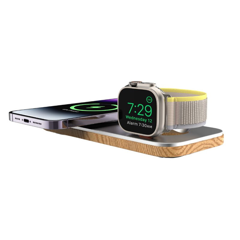 Cubenest 2in1 Magnetic Wireless Charger K200 silver