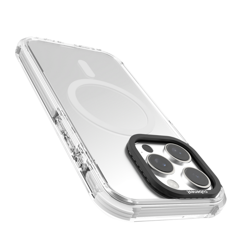 Cubenest iPhone 15 Pro Case MagPro Strong Guard white