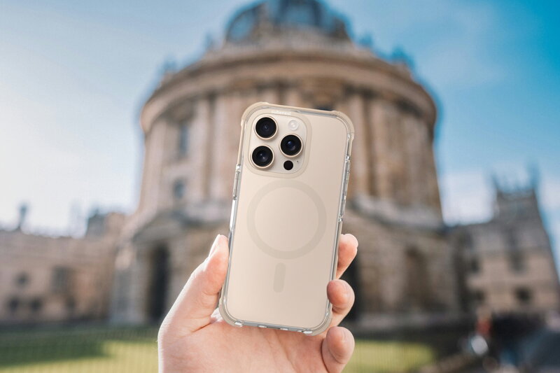 Cubenest iPhone 16 Pro Case MagPro Strong Guard gold