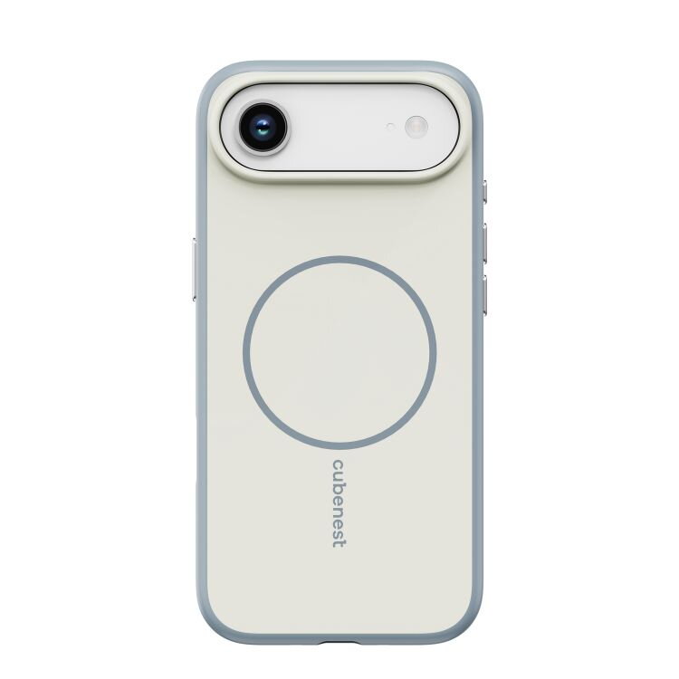 Cubenest iPhone 17 Air Case MagSafe compatible matte beige