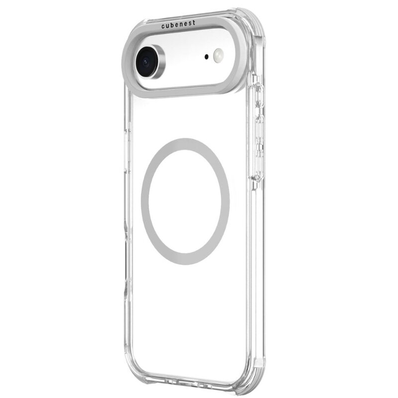 Cubenest iPhone 17 Air Case MagPro Strong Guard white