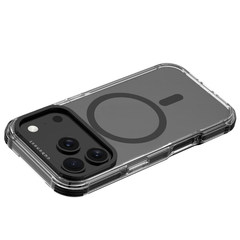 Cubenest iPhone 17 Pro Case MagPro Strong Guard Black