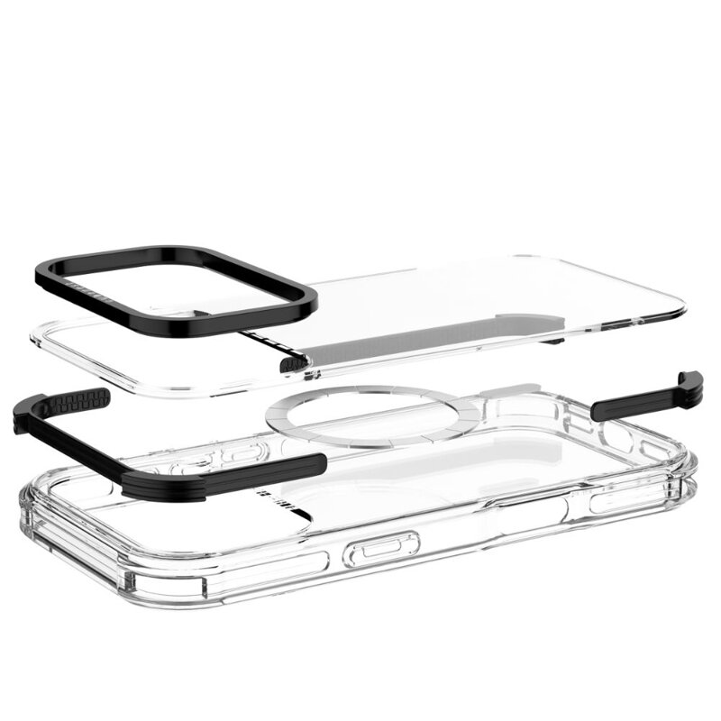 Cubenest iPhone 17 Pro Case MagPro Strong Guard Black