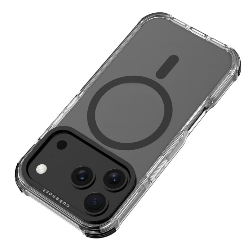 Cubenest iPhone 17 Pro Case MagPro Strong Guard Black