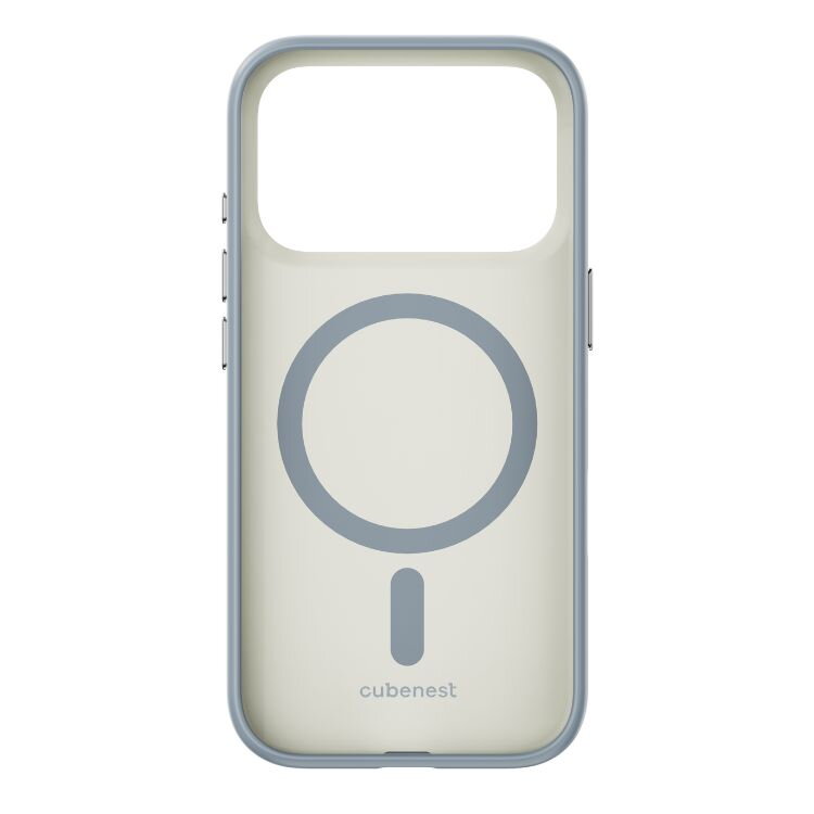 Cubenest iPhone 17 Pro Case MagSafe compatible matte beige