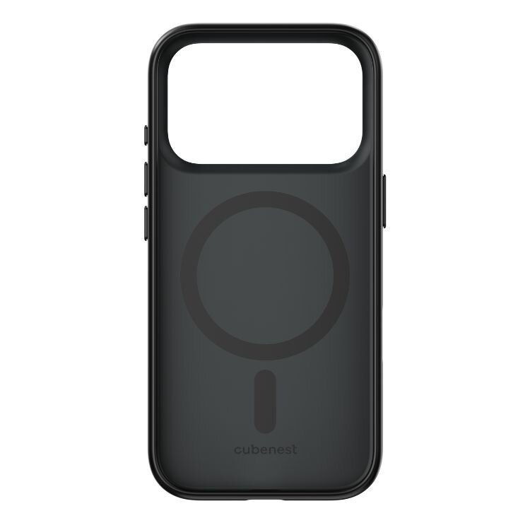 Cubenest iPhone 17 Pro Case MagSafe compatible matte black
