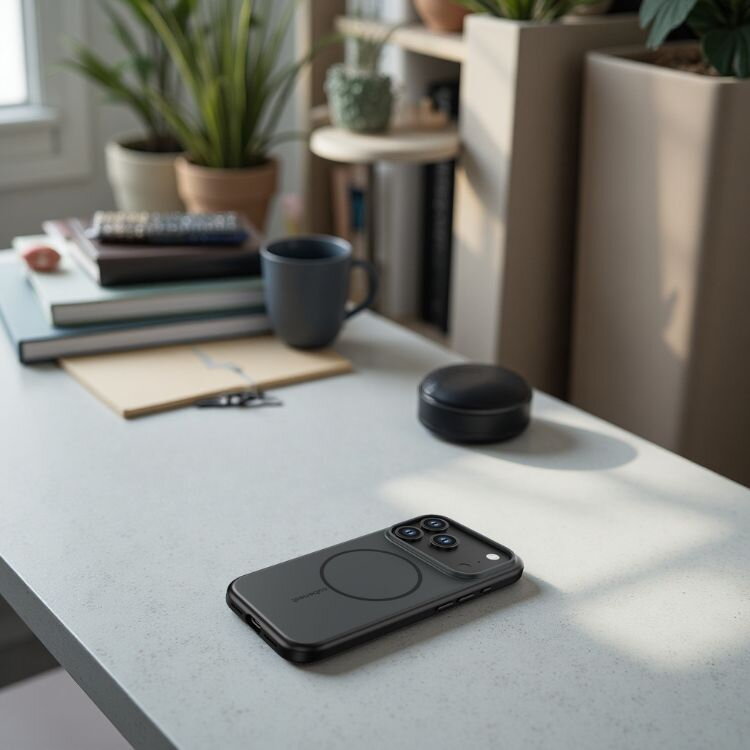 Cubenest iPhone 17 Pro Case MagSafe compatible matte black