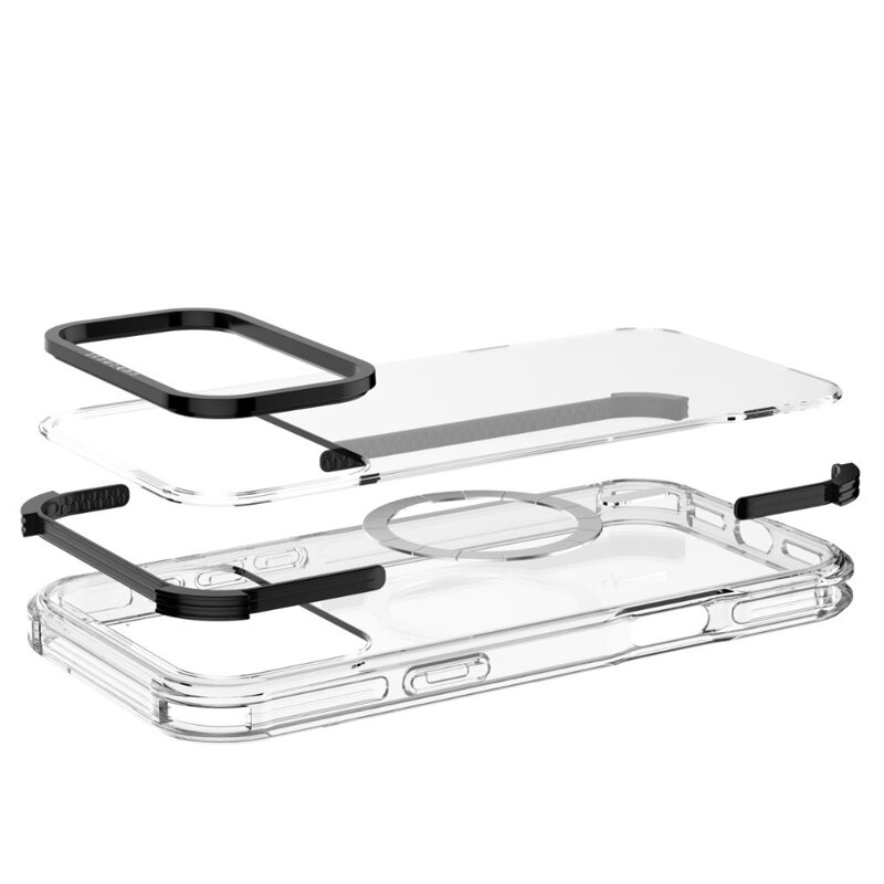 Cubenest iPhone 17 Pro Max Case MagPro Strong Guard Black