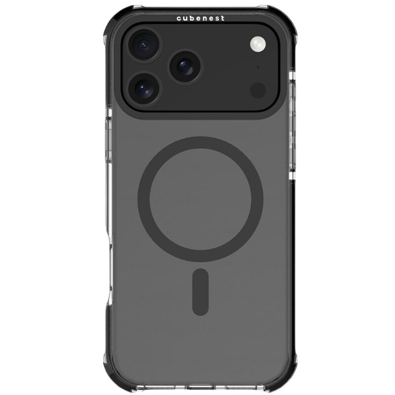Cubenest iPhone 17 Pro Max Case MagPro Strong Guard Black