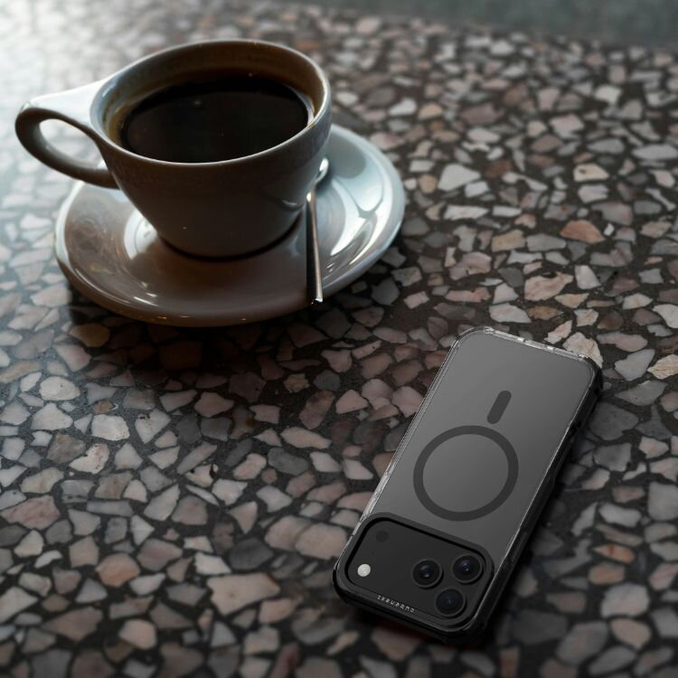 Cubenest iPhone 17 Pro Max Case MagPro Strong Guard Black