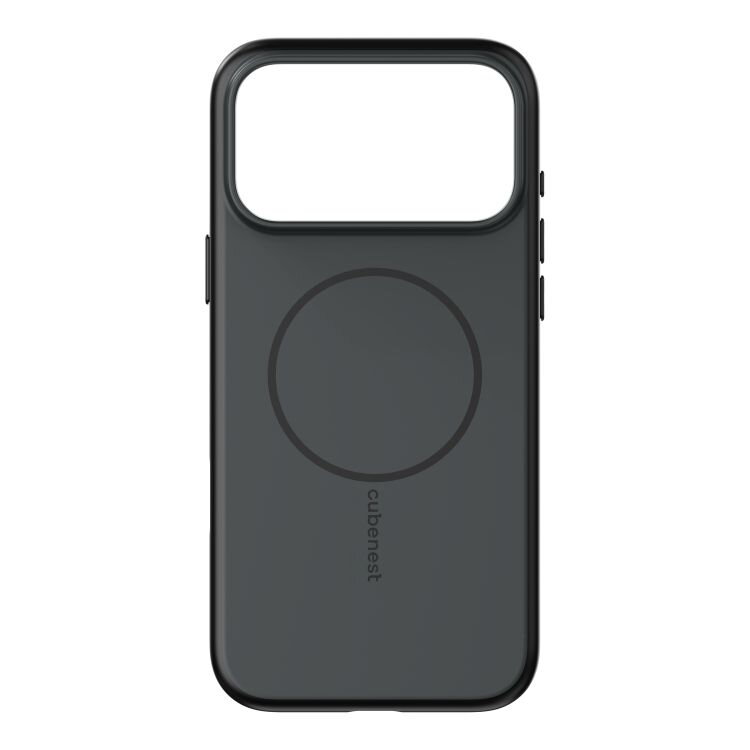 Cubenest iPhone 17 Pro Max Case MagSafe compatible matte black Cubenest iPhone 17 Pro Max Case MagSafe compatible matte black