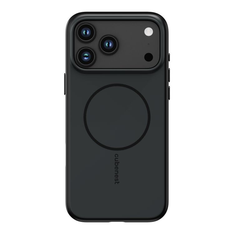 Cubenest iPhone 17 Pro Max Case MagSafe compatible matte black