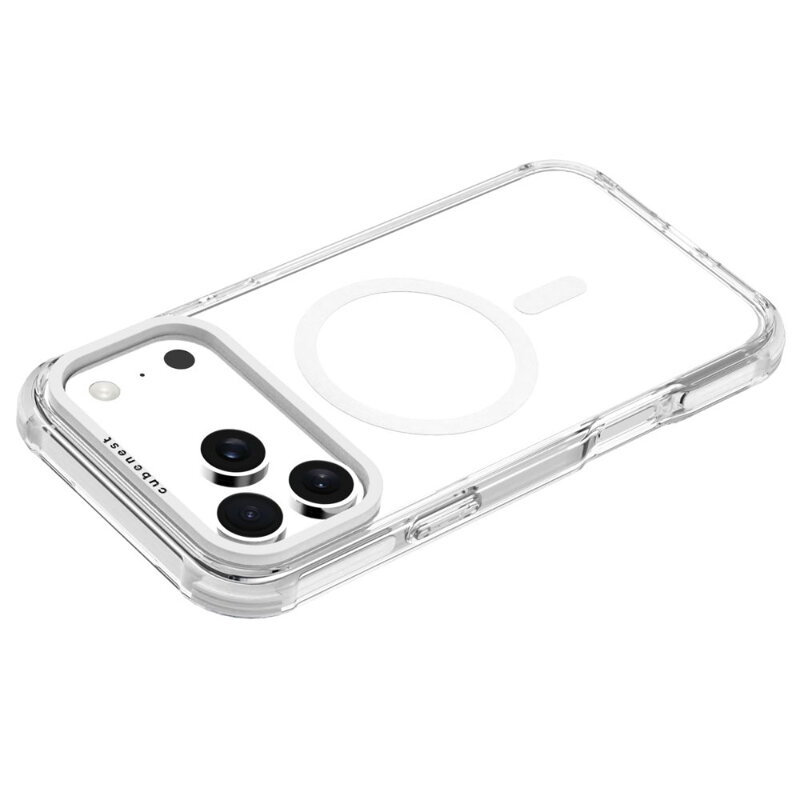 Cubenest iPhone 17 Pro Max Case MagPro Strong Guard white