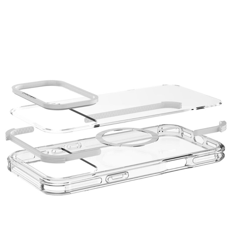 Cubenest iPhone 17 Pro Max Case MagPro Strong Guard white