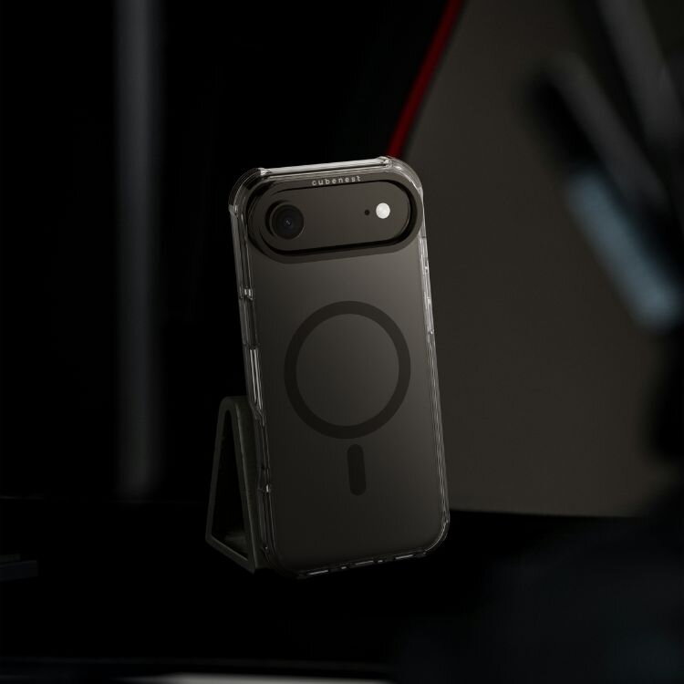 Cubenest iPhone 17 Air Case MagPro Strong Guard black