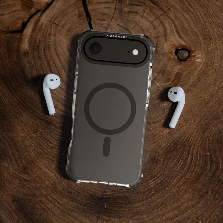 Cubenest iPhone 17 Air Case MagPro Strong Guard black